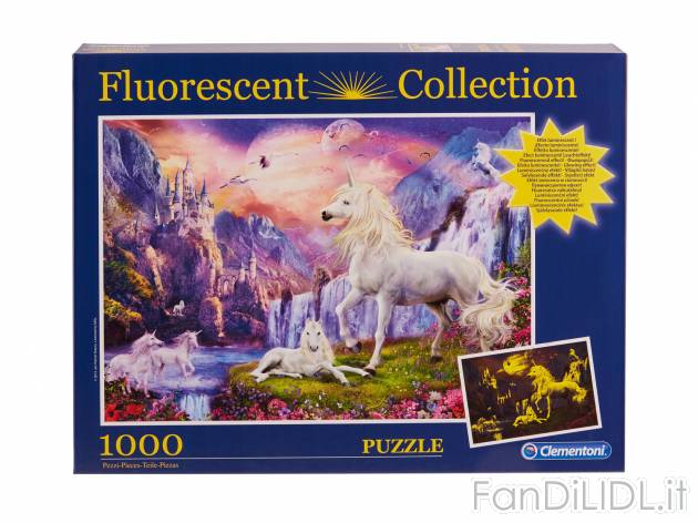 Puzzle 3D o fluorescente, 1000 pezzi , prezzo 3.99 &#8364; per Alla confezione ...