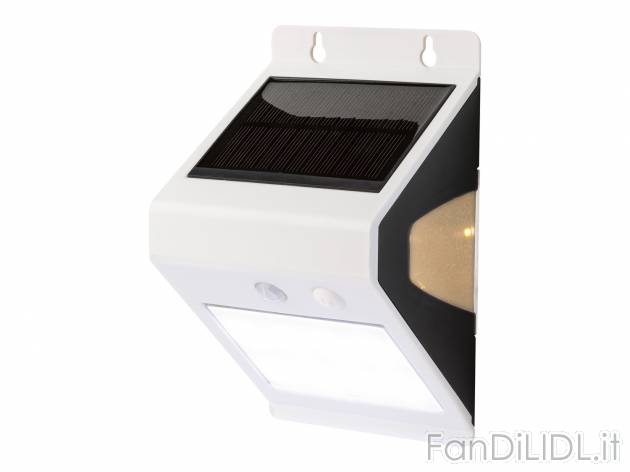 Lampada LED ad energia solare con rilevatore di movimento Livarno, prezzo 9.99 &#8364; ...