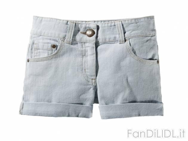 Jeans shorts da bambina Pepperts, prezzo 5,99 &#8364; per Alla confezione 
- ...