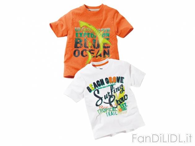 T-shirt da bambino, 2 pezzi Pepperts, prezzo 4,99 &#8364; per Alla confezione ...