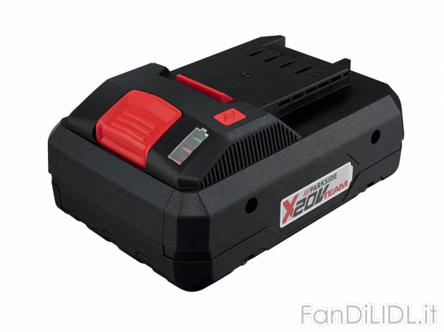 Batteria smart 4 Ah Parkside, prezzo 34.99 &#8364; 
Monitoraggio della batteria: ...