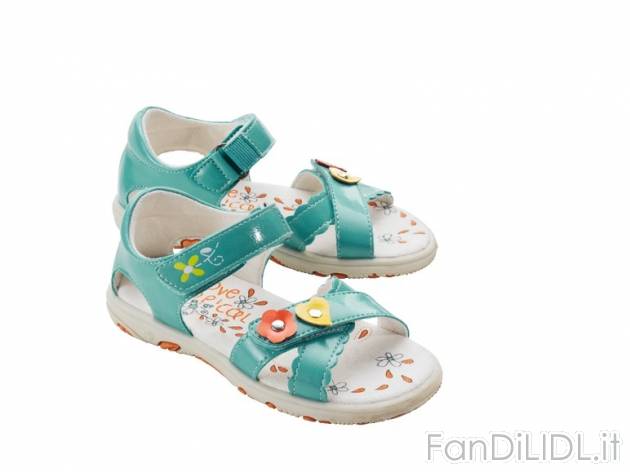 Sandali da bambina Lupilu, prezzo 9,99 &#8364; per Alla confezione 
-  Misure: 23 - 27