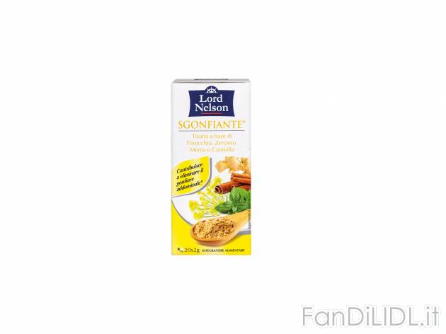 Tisane del benessere , prezzo 0.79 &#8364;  
Sgonfiante