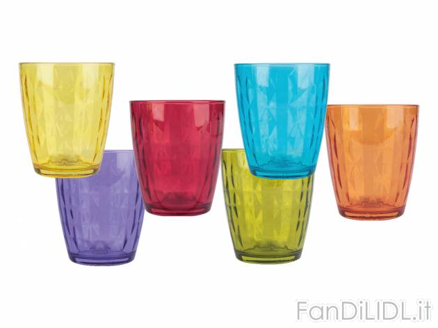 Set bicchieri Tognana_1, prezzo 7.99 &#8364;  
6 pezzi
Caratteristiche