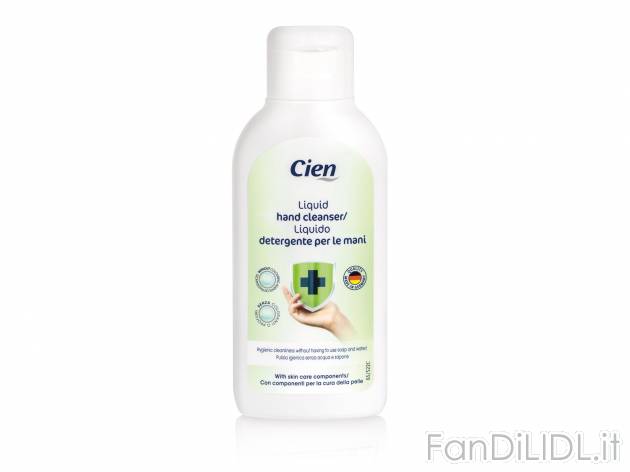 Liquido detergente per le mani , prezzo 1.49 &#8364;