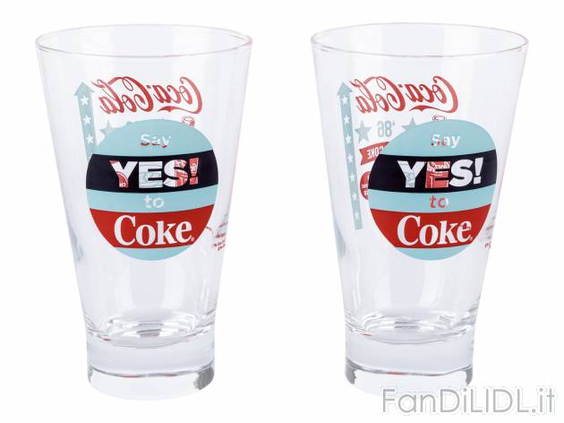 Bicchieri Coca-cola, prezzo 3.49 &#8364;  
2 o 3 pezzi
Caratteristiche