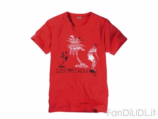 T-Shirt da uomo Livergy, prezzo 3,99 &#8364; per Alla confezione 
- Materiale: ...