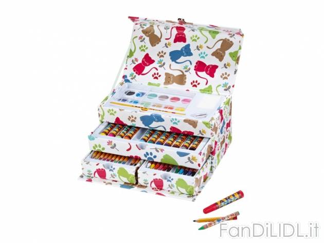 Maxi box per colorare , prezzo 9,99 &#8364; per Alla confezione 
-      53 pezzi