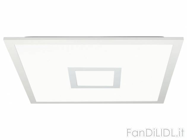 Pannello LED da soffitto Livarno, prezzo 39.99 € 
- Lampada dimmerabile in modo ...