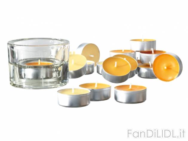 Portalumini o lumini alla citronella 6/18 pezzi Melinera, prezzo 1,99 &#8364; ...