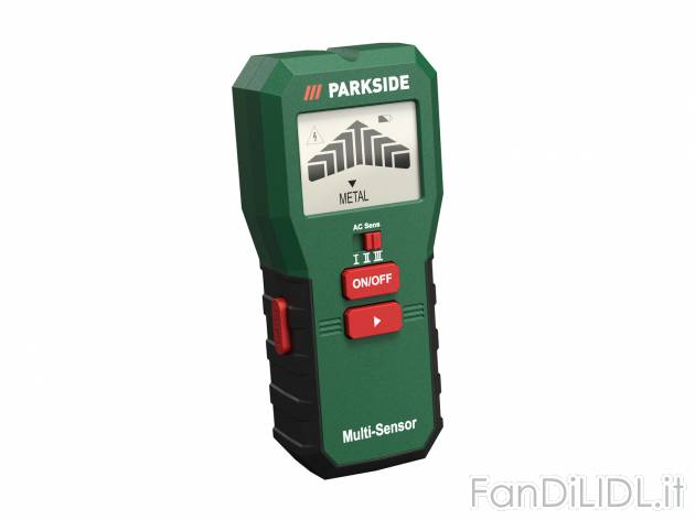 Rilevatore multifunzione o misuratore di umidità Parkside, prezzo 12.99 &#8364; ...