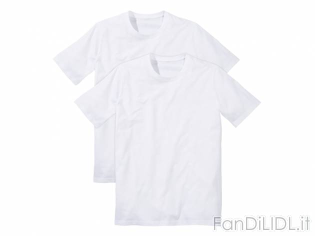 T-shirt da uomo, 2 pezzi Livergy, prezzo 6,99 &#8364; per Alla confezione 
- ...
