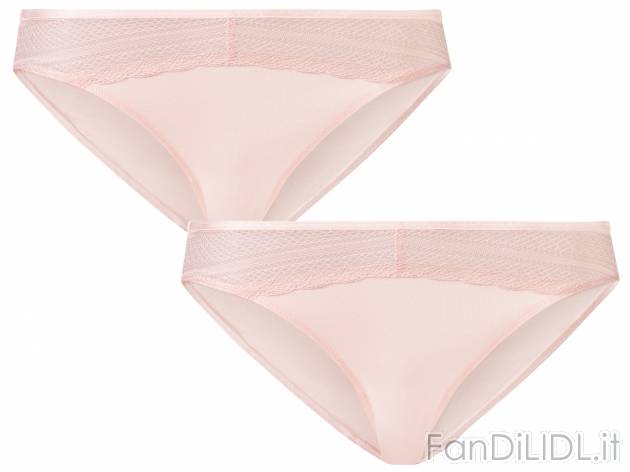 Slip da donna Esmara, prezzo 5.99 &#8364; 
2 pezzi - Misure: S-L 
- Con fibre ...