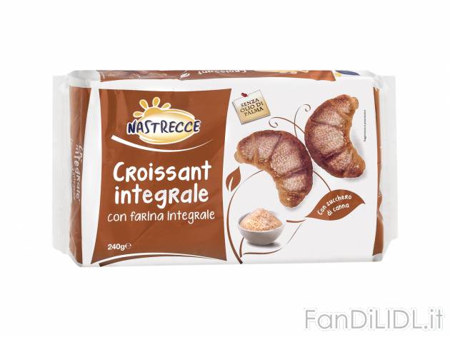 Croissant integrale con zucchero di canna , prezzo 1.29 &#8364;