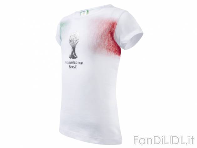 T-shirt da bambina, Italia , prezzo 4,99 &#8364; per Alla confezione 
- Misure: ...