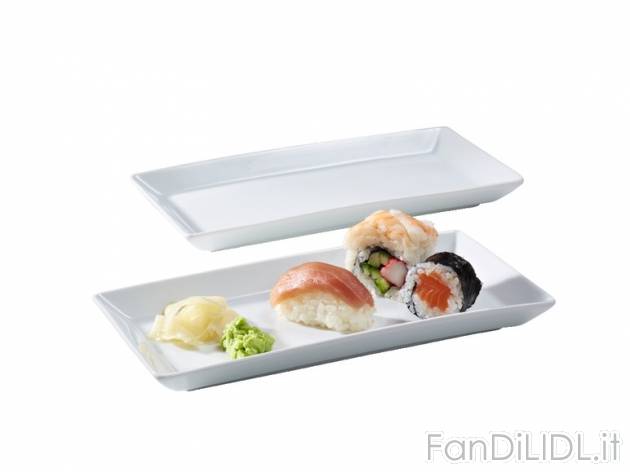 Vassoio per sushi Ernesto, prezzo 7,99 &#8364; per Alla confezione 
- In porcellana ...