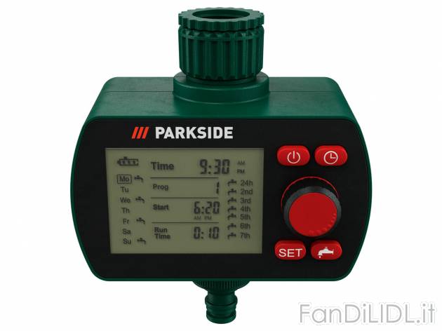 Computer per irrigazione Parkside, prezzo 17.99 &#8364; 
- 6 programmi di irrigazione ...