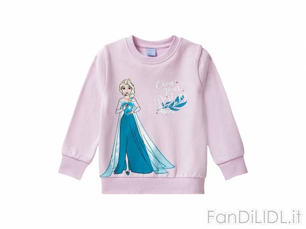 Felpa da bambina Frozen, Minnie, Looney Tunes Oeko-tex, prezzo 11.99 &#8364; ...