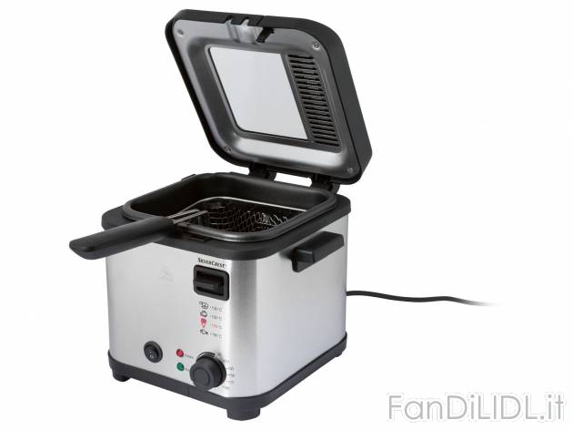 Mini friggitrice Silvercrest Kitchen Tools, prezzo 34.99 &#8364; 
- Temperatura ...