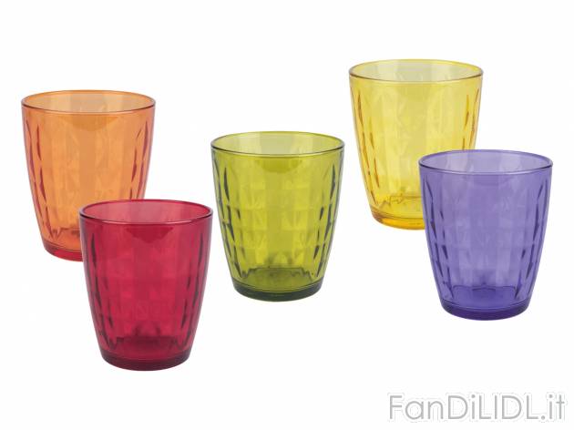 Set bicchieri Tognana_1, prezzo 7.99 &#8364; 
6 pezzi 
- Assortimento multicolore
- ...