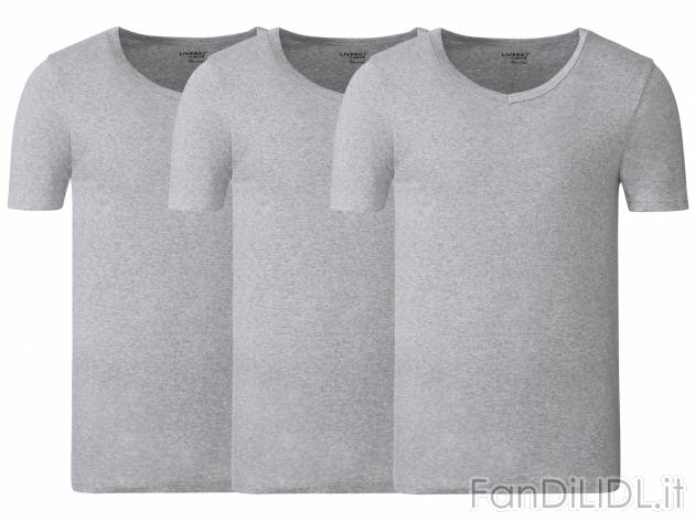 T-shirt intima da uomo Livergy, prezzo 11.99 &#8364; 
3 pezzi - Misure: M-XL ...