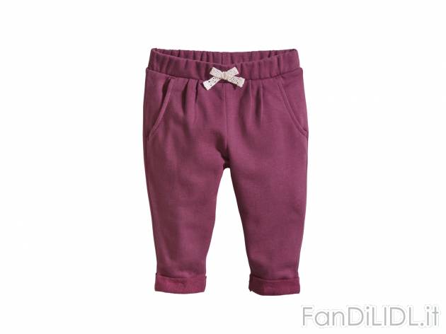 Pantaloni sportivi da neonata , prezzo 4.99 &#8364; per Alla confezione
