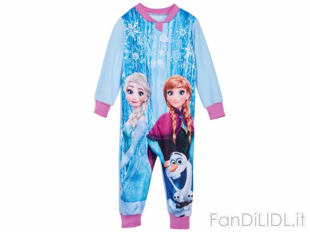 Tuta intera da bambina , prezzo 9.99 &#8364; per Alla confezione 
-  Frozen