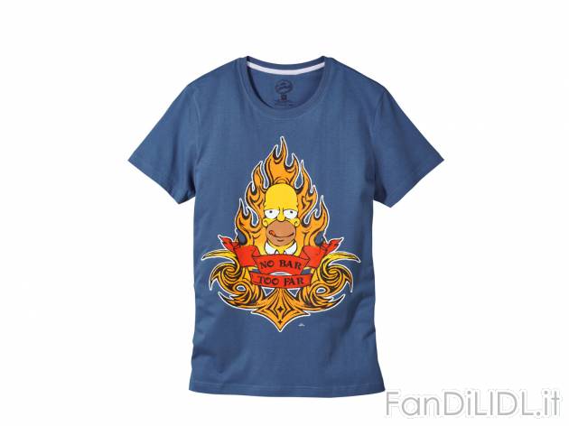 T-shirt da uomo , prezzo 5.99 &#8364; per Alla confezione 
-  Homer Simpson