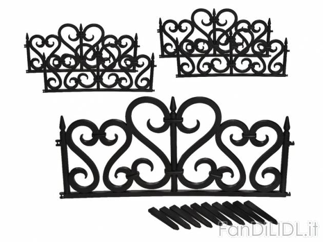 Set recinzione per aiuole, 5 pezzi Florabest, prezzo 8,99 &#8364; per Al set ...