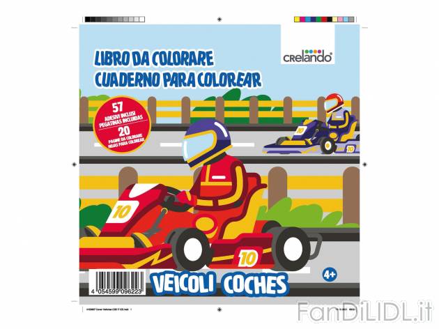 Album da colorare con paillettes e sticker Fsc, prezzo 2.99 &#8364; 

Caratteristiche
 ...