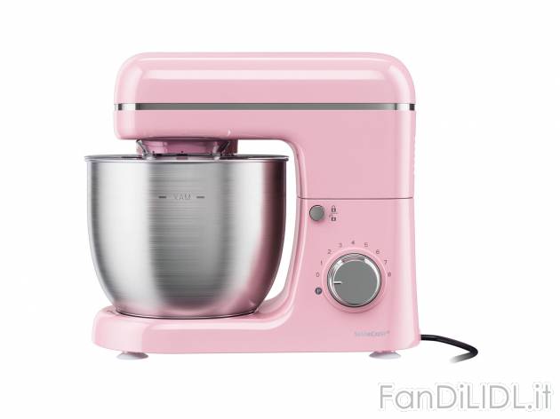 Robot da cucina rosa Silvercrest Kitchen Tools, prezzo 59.00 &#8364; 
- Braccio ...