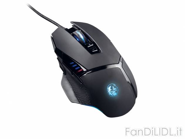 Mouse da gaming con illuminazione LED Silvercrest, prezzo 29.99 &#8364; 
- 2 ...
