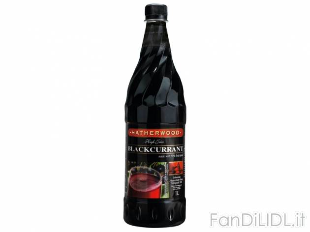 Sciroppo al ribes nero , prezzo 2,49 &#8364; 1 l 
- Con il 50% di frutta, ideale ...