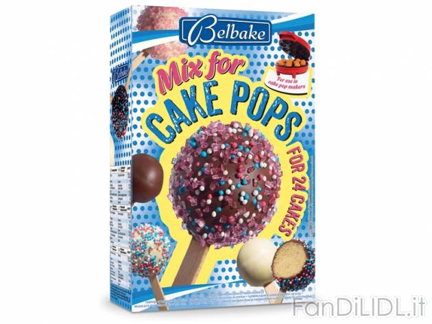 Preparato per dolcetti &quot;cake pop&quot; Belbake, prezzo 1,49 &#8364; ...