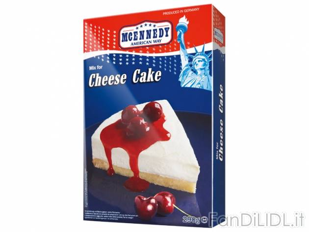 Preparato per torte McEnnedy, prezzo 1,29 &#8364; per 290-340-550-560 g, € ...