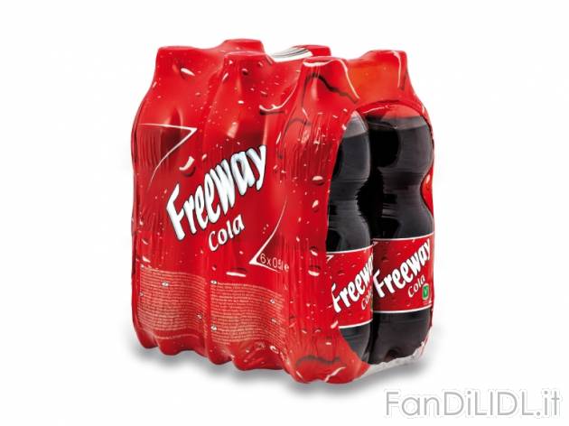 Cola o Acqua tonica , prezzo 1,75 &#8364; per 6x 0,5-l, € 0,58/l EUR. 
- Porta ...