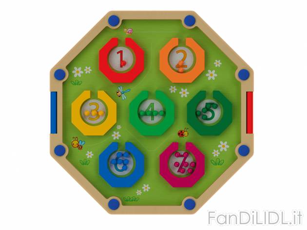 Gioco Montessori Regoli, labirinto, abaco o contatore Playtive, prezzo 9.99 &#8364; ...