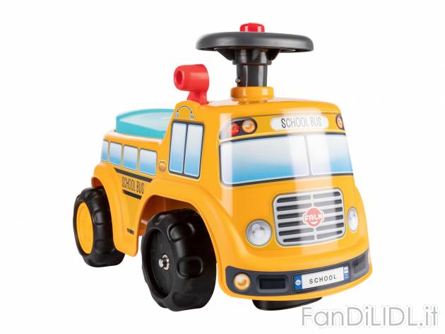 Scuolabus giocattolo cavalcabile Falk, prezzo 39.99 &#8364; 
- Volante con clacson
- ...