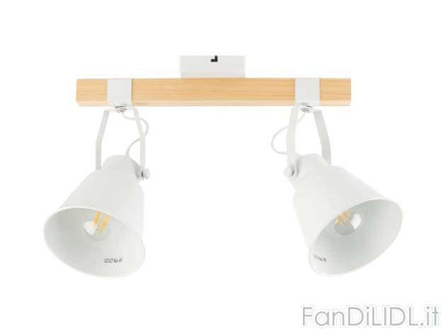 Lampada LED da soffitto Livarno, prezzo 39.99 &#8364; 
Risparmia energia elettrica ...