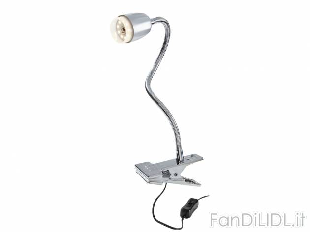 Lampada LED con morsetto o da tavolo , prezzo 9.99 &#8364; 
- 9 LED da 0,5 ...