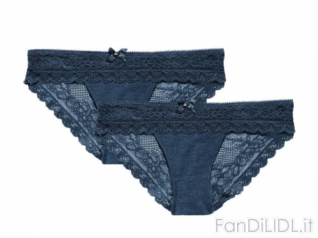 Slip da donna, 2 pezzi Jolinesse, prezzo 5,99 &#8364; per Alla confezione 
- ...