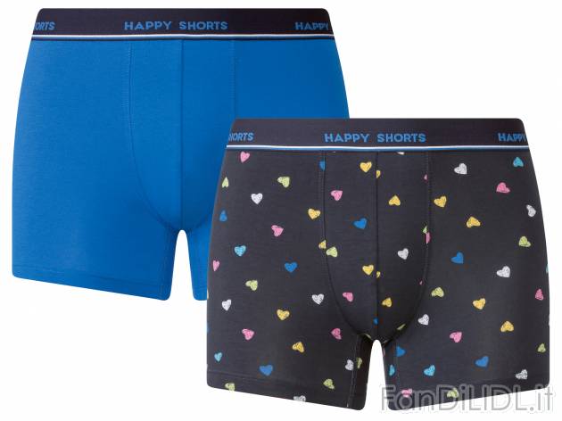 Boxer da uomo Happy-shorts, prezzo 9.99 &#8364; 
2 pezzi - Misure: M-XL
Taglie ...
