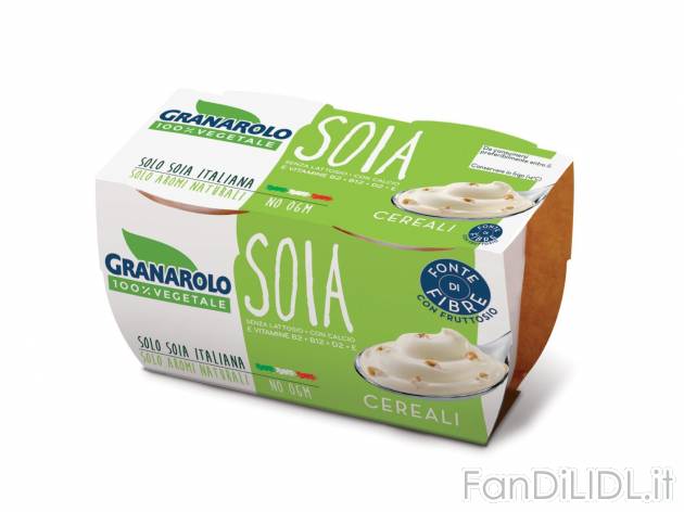 Preparazione alimentare a base di soia , prezzo 0.95 &#8364; per 2x 125 g confezione ...