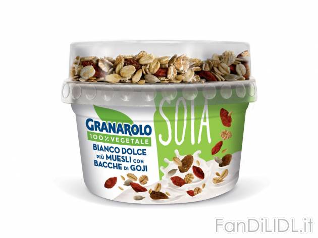 Preparazione alimentare a base di soia , prezzo 0.99 &#8364; per 150 g confezione ...