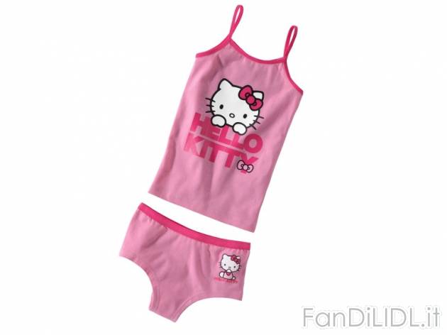 Coordinato intimo da bambina 