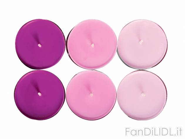 Set candeline profumate o portalumino , prezzo 1.99 &#8364;