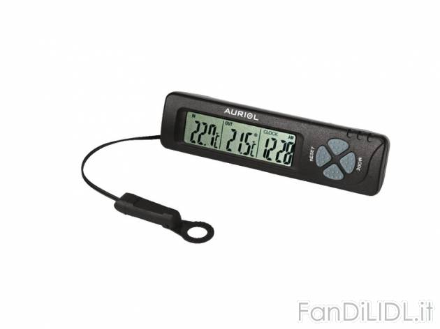 Termometro digitale per auto Auriol, prezzo 4,99 &#8364; per Alla confezione ...