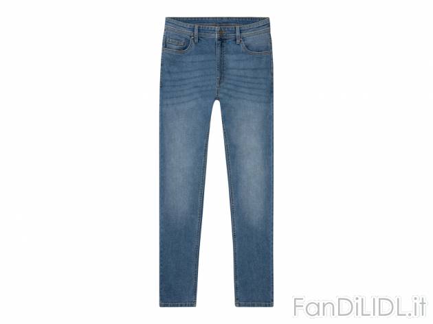 Jeans in canapa da uomo Livergy, prezzo 14.99 &#8364; 
Misure: S-XL 
- Con cotone ...