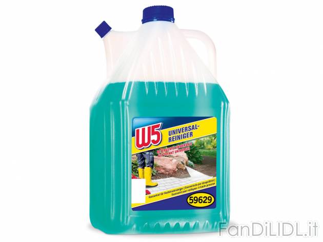 Detergente universale , prezzo 4.99 &#8364;  
-  Concentrato per idropulitrici