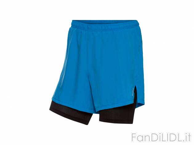 Shorts sportivi da uomo Crivit, prezzo 7.99 &#8364; 
Misure: M-XL 
- Con dettagli ...